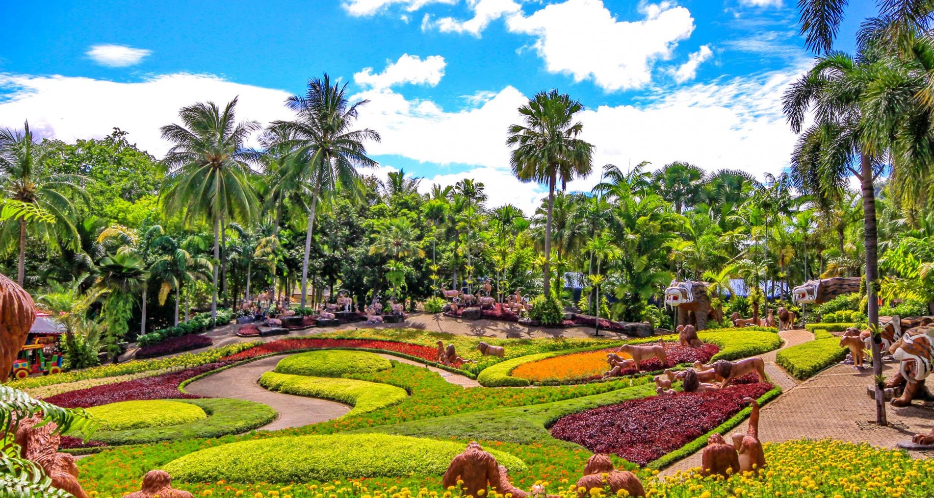 Tropická záhrada Nong Nooch