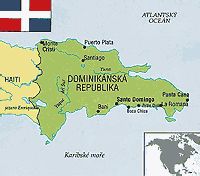 dominikanska republika mapa sveta Dominikánská republika   dovolenka s ESO travel dominikanska republika mapa sveta