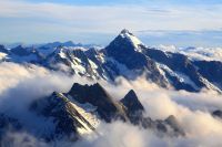 Mount Cook je nejvyšší horou Nového Zélandu