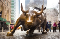 Zlatý býk na Wall Street je znázorněním amerického sebevědomí.