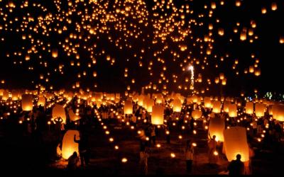 Thajsko | Chiang Mai_ Lantern festival