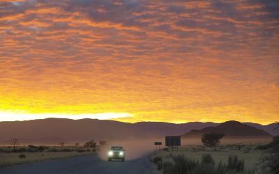 Namibie | svítání v Sesriem