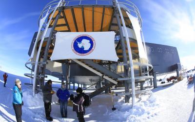 Amundsen-Scottova stanice - vstup