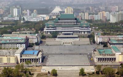 Severná Kórea | Pchjongjang_Kim Ir-sen Square