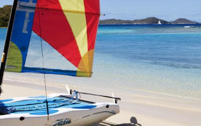 Sailboat on Beach