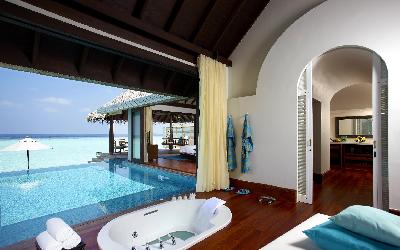 Over Water Pool Villa - bathroom