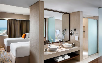 Fairmont Ajman - Fairmont Room Bathroom