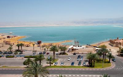 Oasis Dead Sea - hotelový výhled