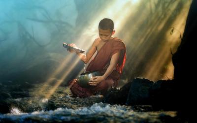 Tibet | Mních