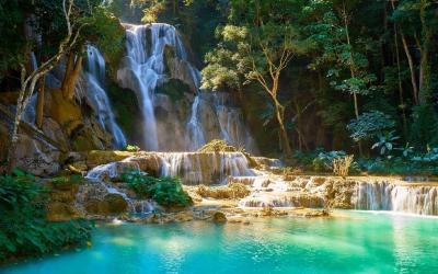 Laos | Kuang Si Falls