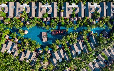 Lagoon Area and Villas