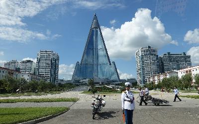 Severná Kórea | Hotel Ryugyong