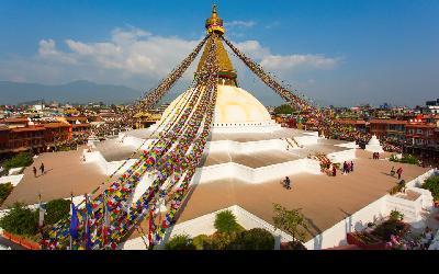 Nepál | Kathmandu_Boudhanath Stupa