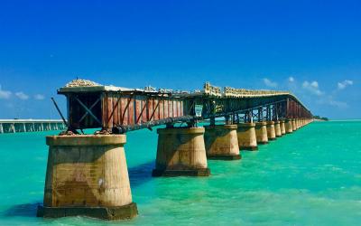 Overseas Highway - stará železniční trať