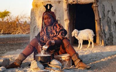 Namibie | Himba dívka