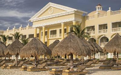 Sunbeds on the Beach