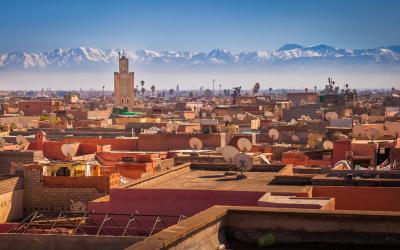 Marrakesh s pohoří Atlas | Maroko