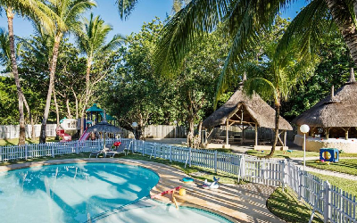 Playground and kids pool