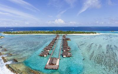 Water Villas Aerial View