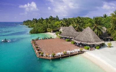 Sunset Restaurant Aerial View