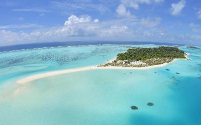 Sun Island Aerial View