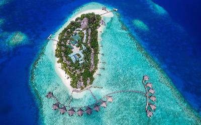 Water Villas Aerial View