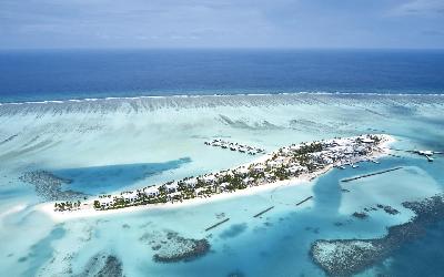 RIU Atoll Aerial View