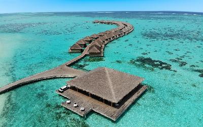 Manta and Lagoon Villas Aerial View