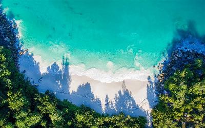 Beach Aerial View