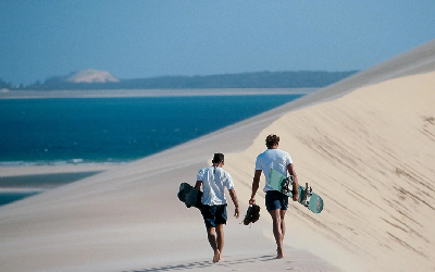 Dune boarding