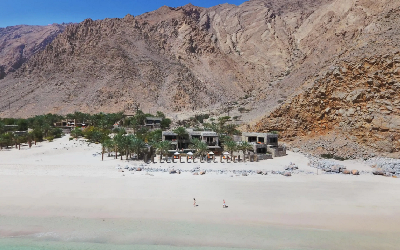 Four-Bedroom Beachfront Reserve Aerial