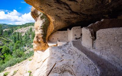 Skalní města Gila Cliff Dwellings | Gila Cliff Dwellings