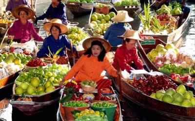 floating market