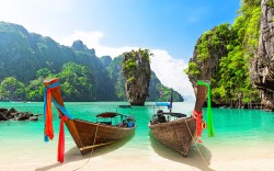 Jaké jsou nejkrásnější pláže Thajska? Zahrály si v bondovce a některé okupují opice